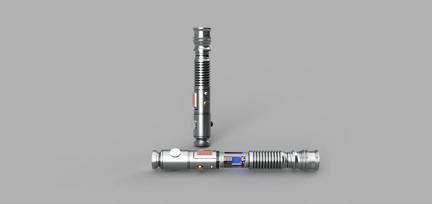 Ki Adi Mundi Lightsaber Hilt (Star Wars Ep.III) Stl (Download)