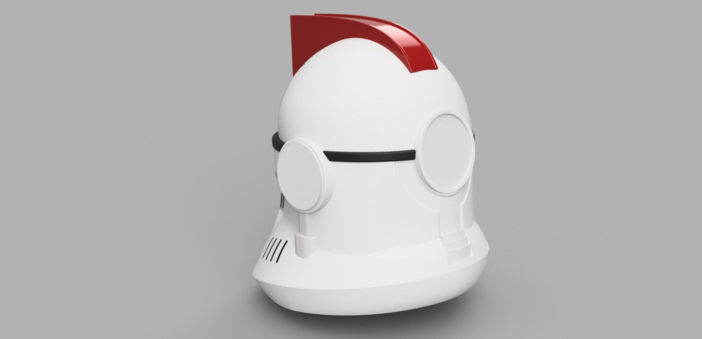 Captain Fordo Helmet (The Clone Wars) STL (Download)
