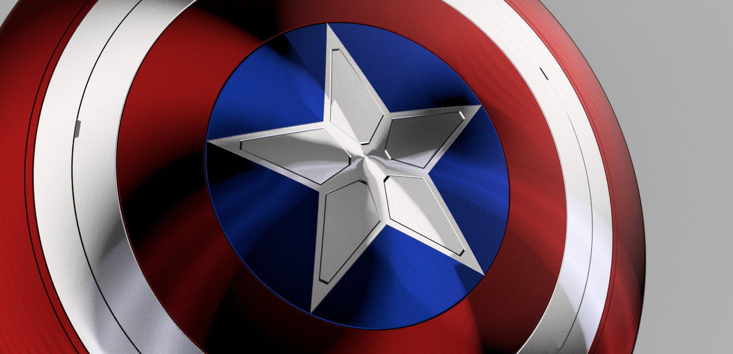 Captain America Shield (The Falcon and The Winter Soldier/ Avengers Endgame) Stl (Download)
