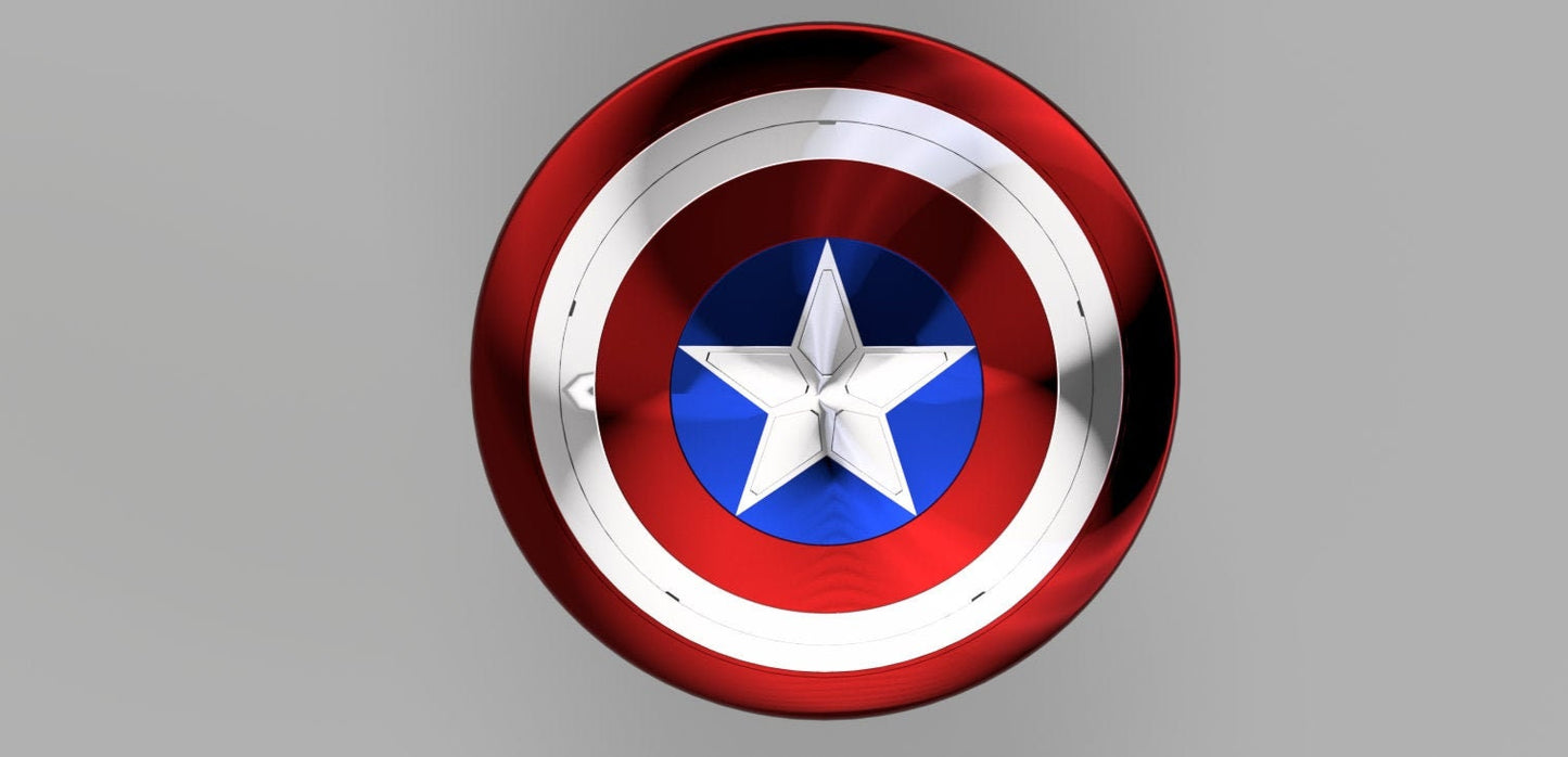 Captain America Shield (The Falcon and The Winter Soldier/ Avengers Endgame) Stl (Download)