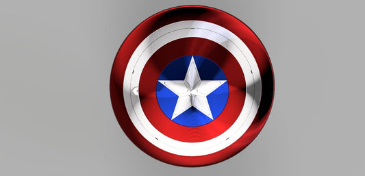 Captain America Shield (The Falcon and The Winter Soldier/ Avengers Endgame) Stl (Download)