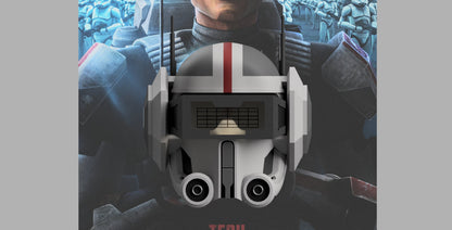 Tech Helmet (The Clone Wars and The Bad Batch) Stl (Download)