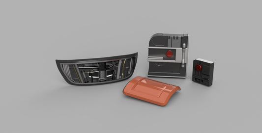 Fennec Shand Stomach Mech and Armor Accessories STL (The Mandalorian and Book Of Boba Fett) (Download)