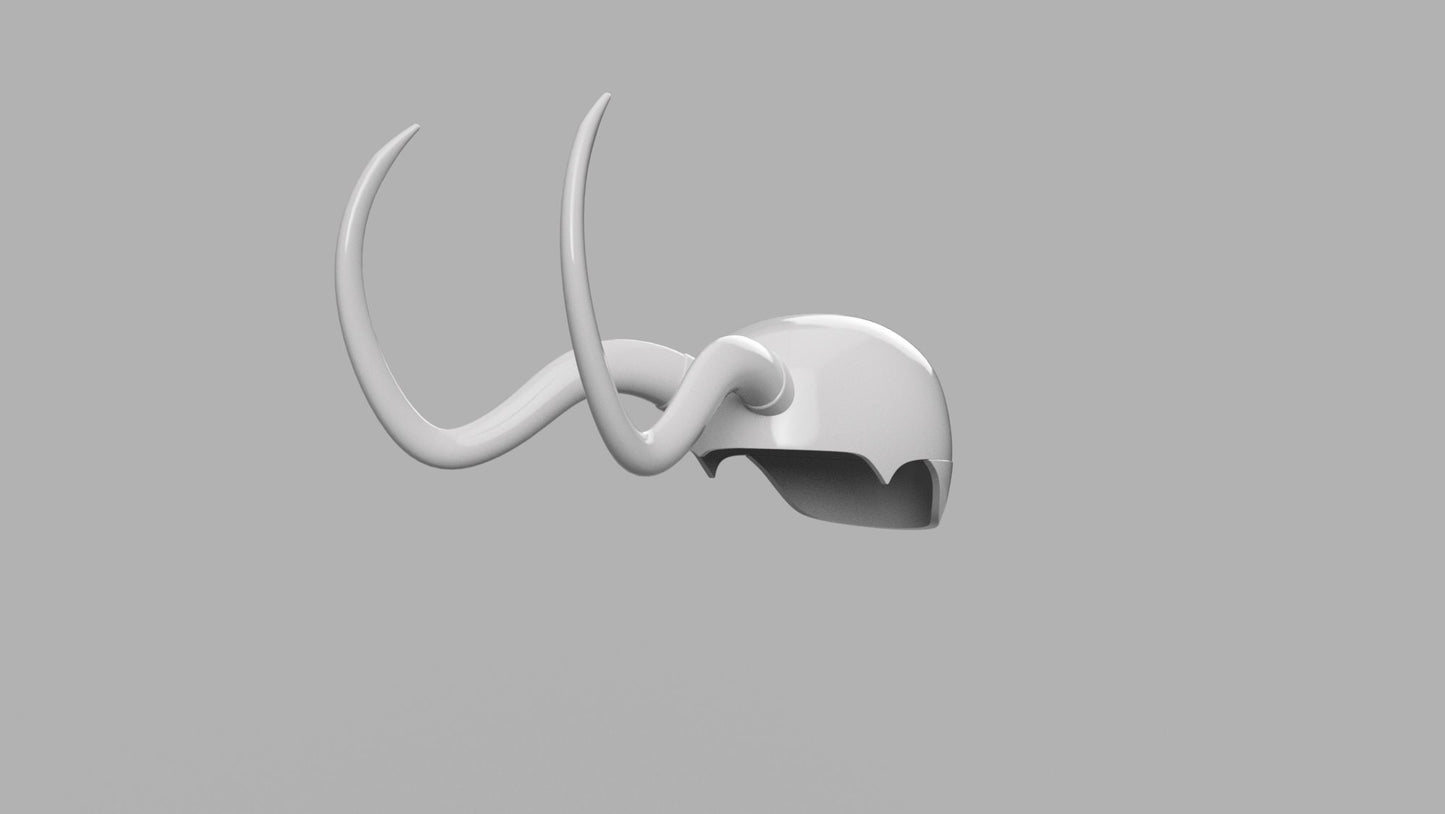 Classic Loki Helmet (Loki Tv show) STL (DOWNLOAD)
