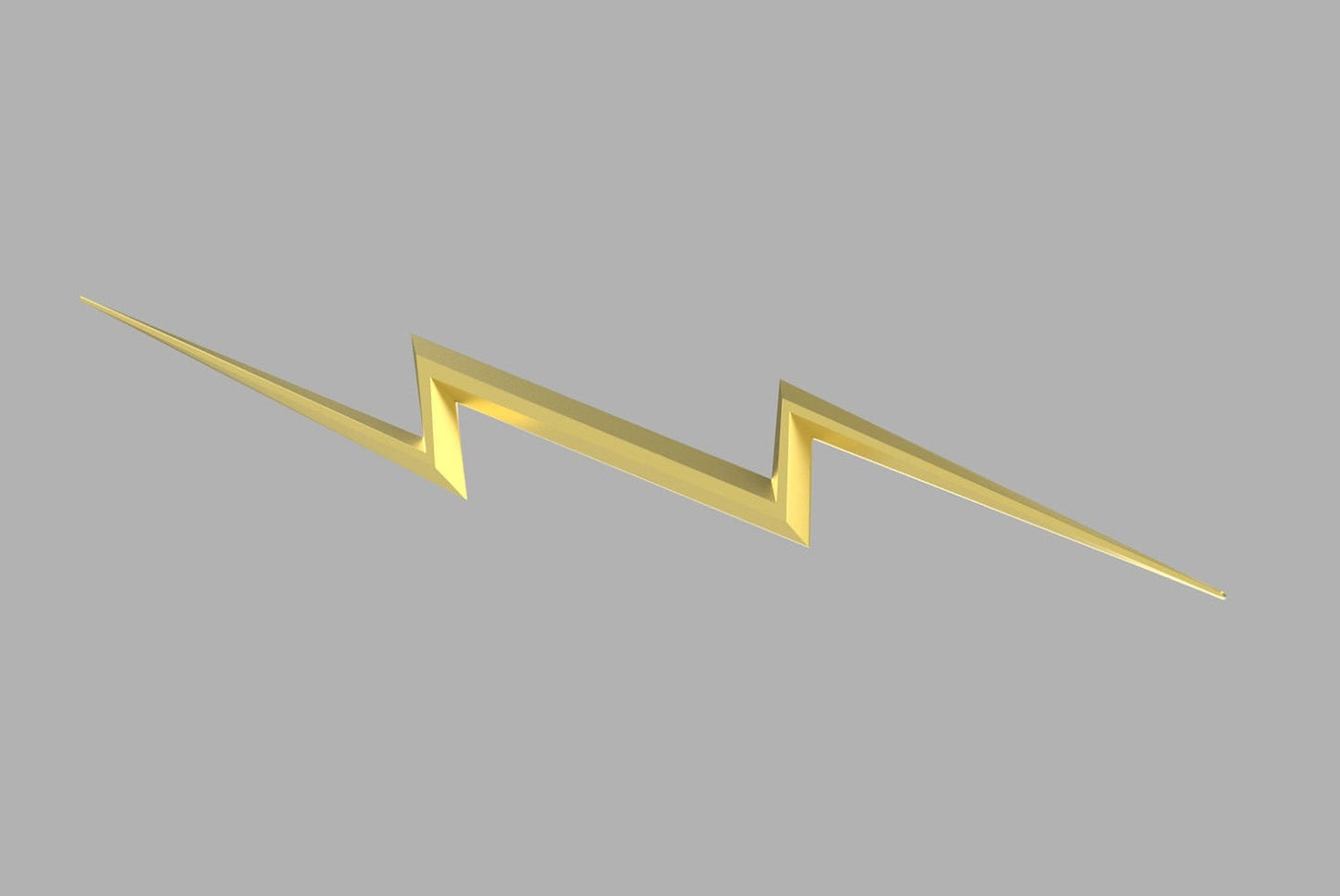 Zeus Lightning Bolt STL (Thor: Love and Thunder) (Download)