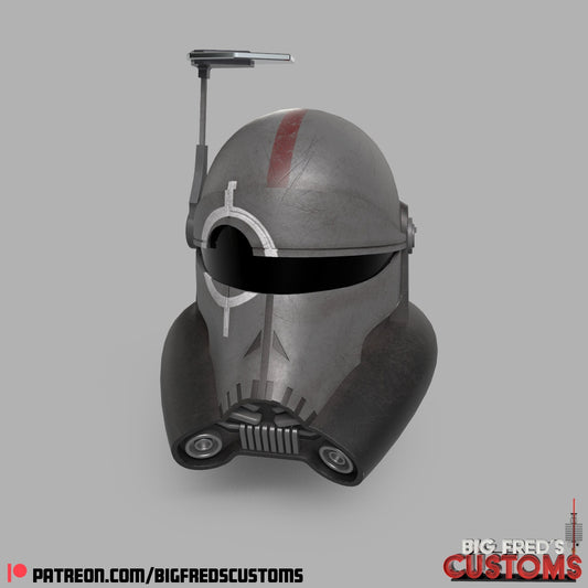 Crosshair Helmet (The Clone Wars and The Bad Batch) Stl (Download)