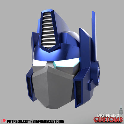 Optimus Prime G1 Helmet (Transformers) Stl (Download)