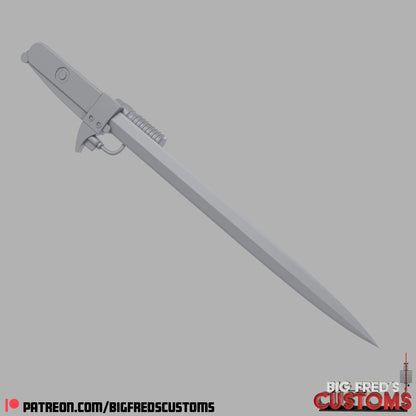 Paz Vizsla Vibroblade (The Mandalorian) STL (Download)