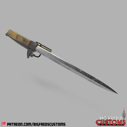 Paz Vizsla Vibroblade (The Mandalorian) STL (Download)