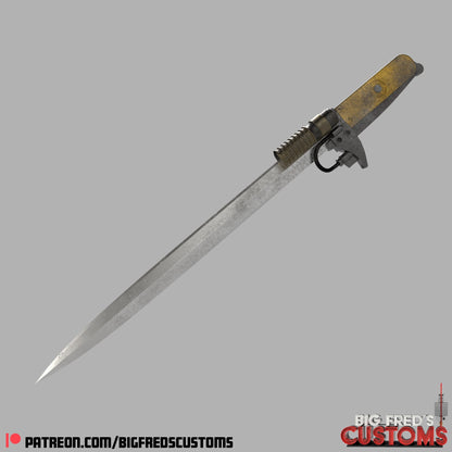 Paz Vizsla Vibroblade (The Mandalorian) STL (Download)