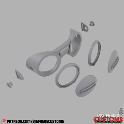 Kuill's Goggles (The Mandalorian) STL (Download)