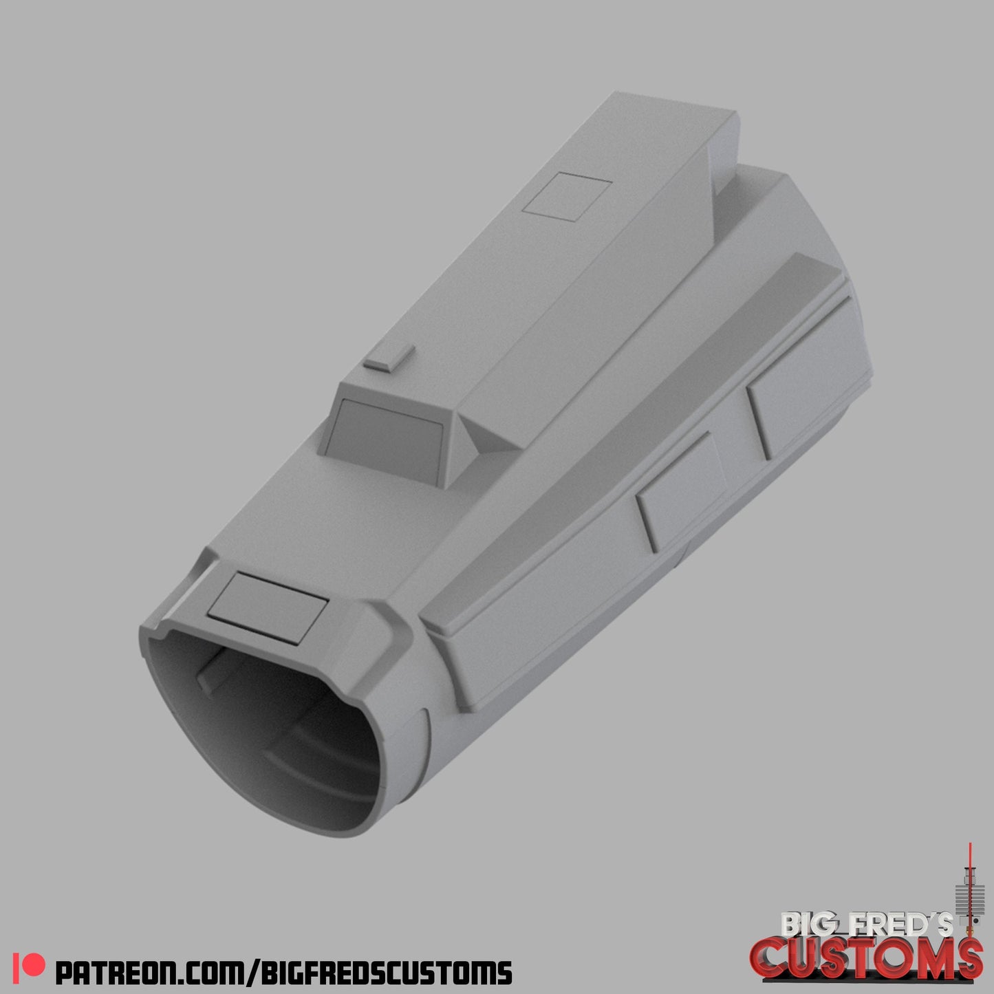 Imperial Super Commando Gauntlet Left (Beskar Stormtrooper) Stl (Download)