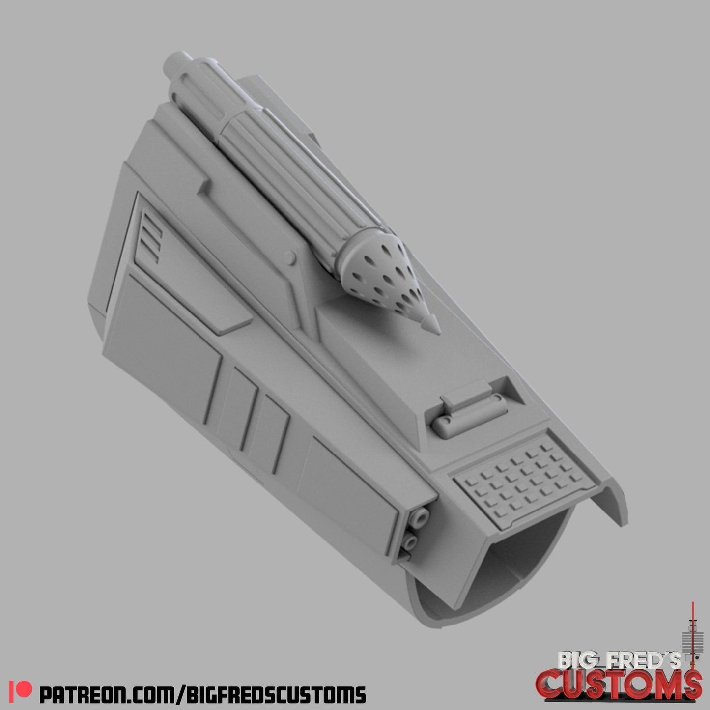 Imperial Super Commando Gauntlet Right (Beskar Stormtrooper) Stl (Download)