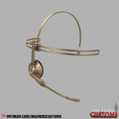 Jedi Headset Comlink (Revenge of the Sith) Stl (Download)