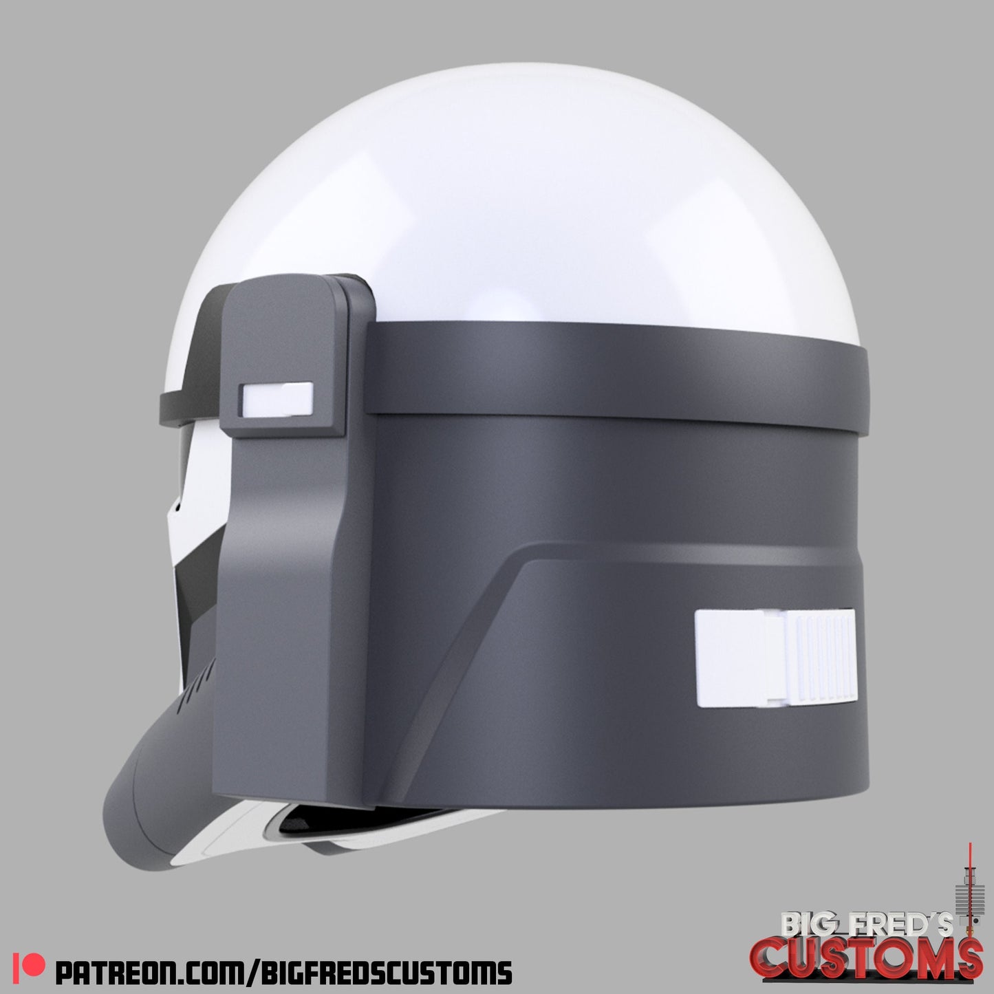 Imperial Super Commando Helmet (The Mandalorian) STL (Download)