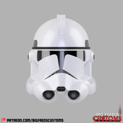 Phase 2 Clone Helmet (Live Action, Kenobi, Mando) Stl (Download)