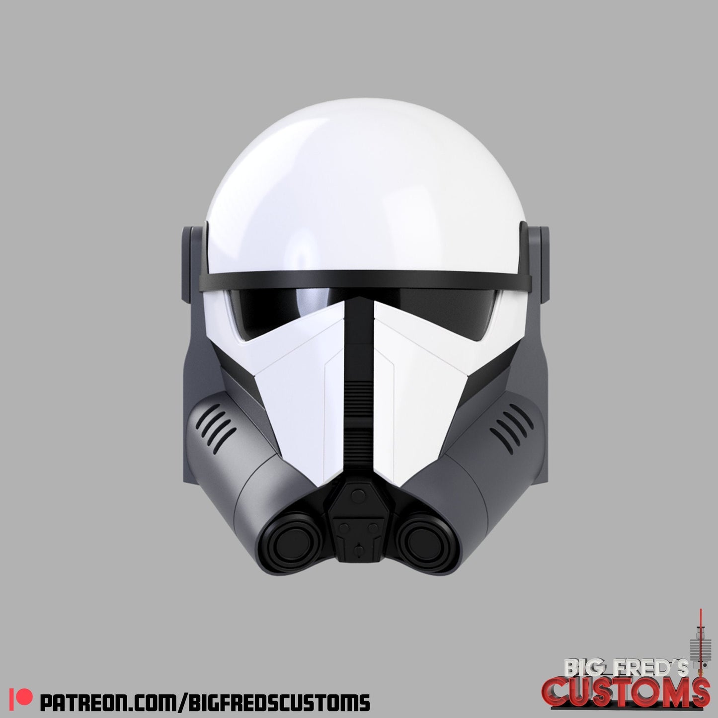 Imperial Super Commando Helmet (The Mandalorian) STL (Download)