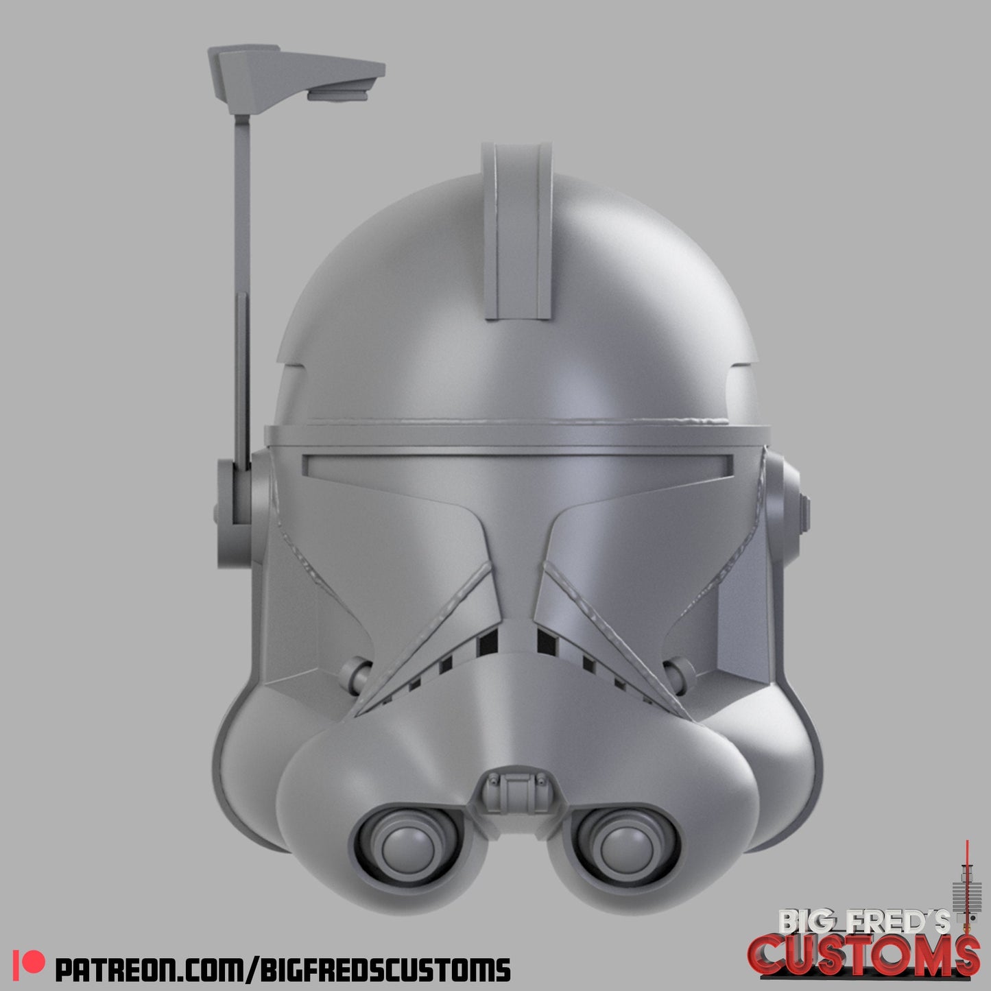 Captain Rex Phase 2 Clone Helmet (Live Action Ahsoka) Stl (Download)