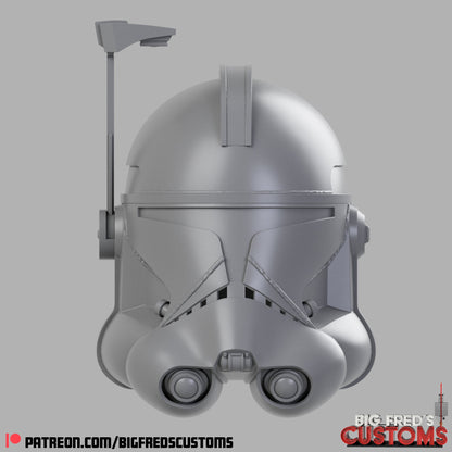 Captain Rex Phase 2 Clone Helmet (Live Action Ahsoka) Stl (Download)