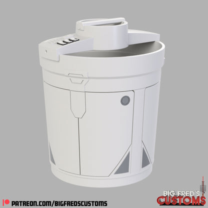 Camtono Trick-or-Treat Bucket (The Mandalorian) STL (Download)