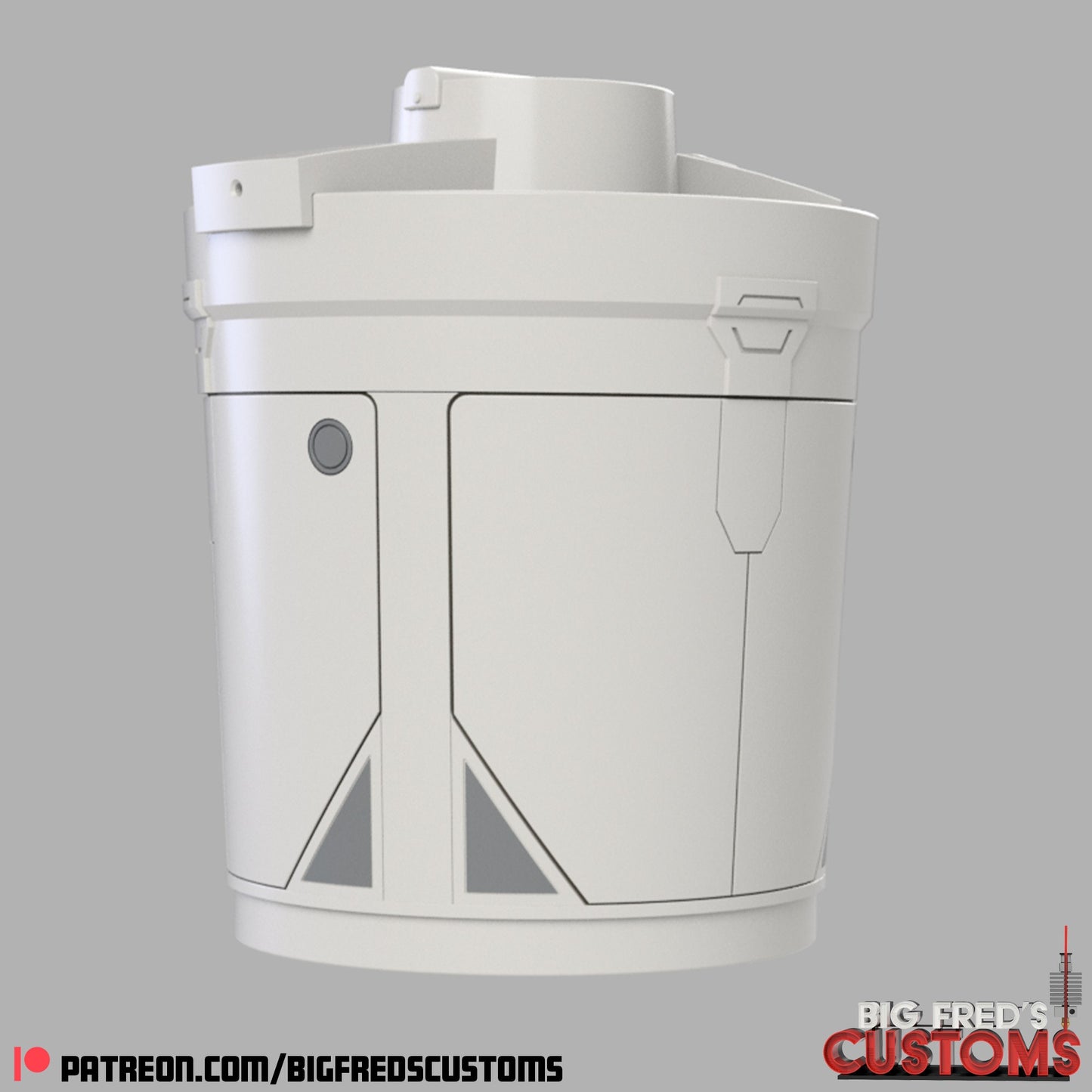Camtono Trick-or-Treat Bucket (The Mandalorian) STL (Download)