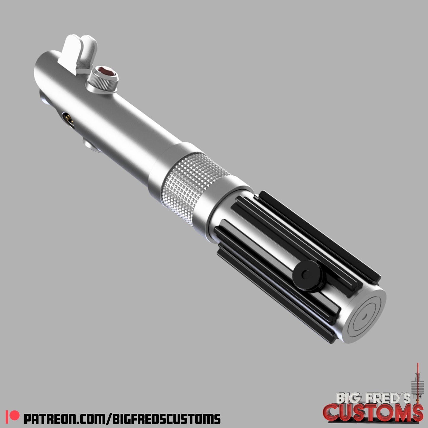 Anakin Skywalker Skinnyflex Lightsaber (Revenge of the Sith, Ahsoka) STL (Download)