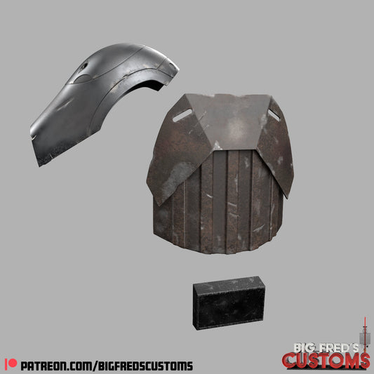 Survivor Scout Mandalorian Armor (Skinny Pete/ Mando Season 3) STL (Download)