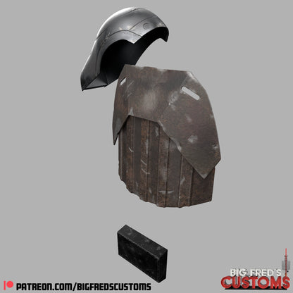 Survivor Scout Mandalorian Armor (Skinny Pete/ Mando Season 3) STL (Download)
