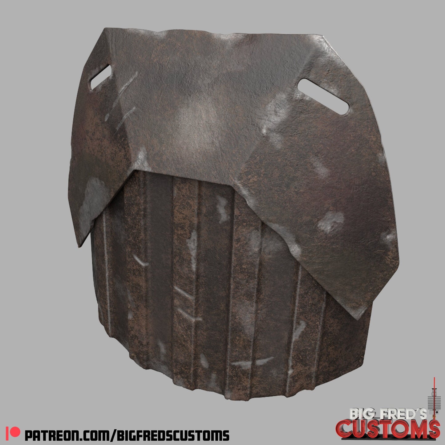 Survivor Scout Mandalorian Armor (Skinny Pete/ Mando Season 3) STL (Download)