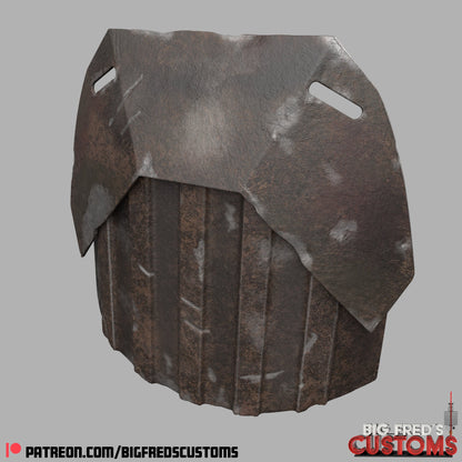 Survivor Scout Mandalorian Armor (Skinny Pete/ Mando Season 3) STL (Download)