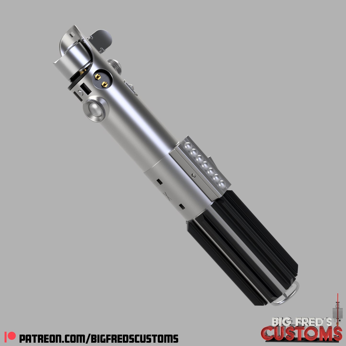 Luke Skywalker ANH Graflex Lightsaber (A New Hope) STL (Download)