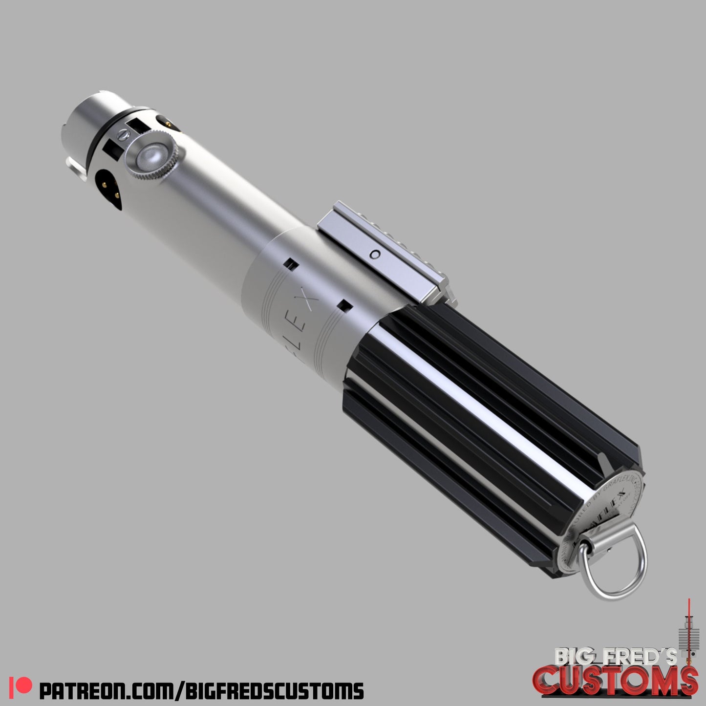 Luke Skywalker ANH Graflex Lightsaber (A New Hope) STL (Download)