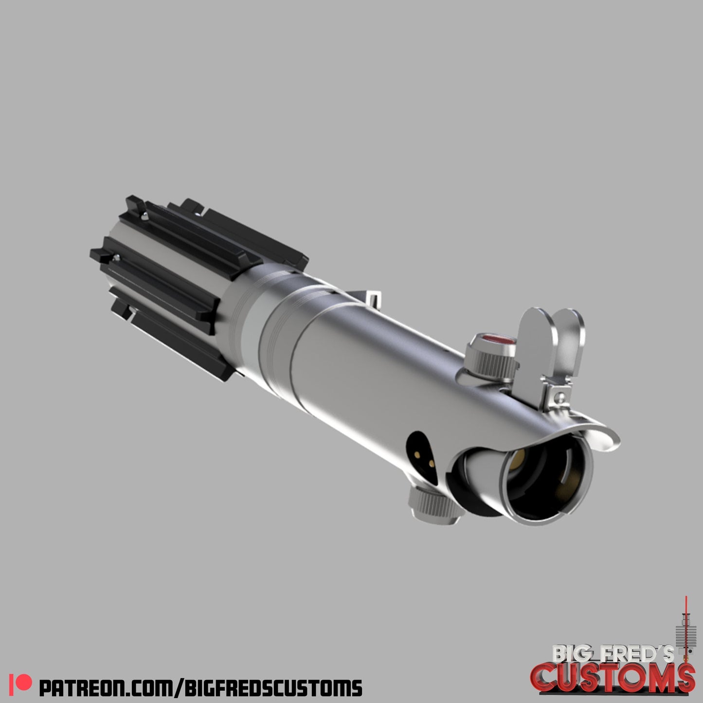 Luke Skywalker ESB Graflex Lightsaber (Empire Strikes Back) STL (Download)