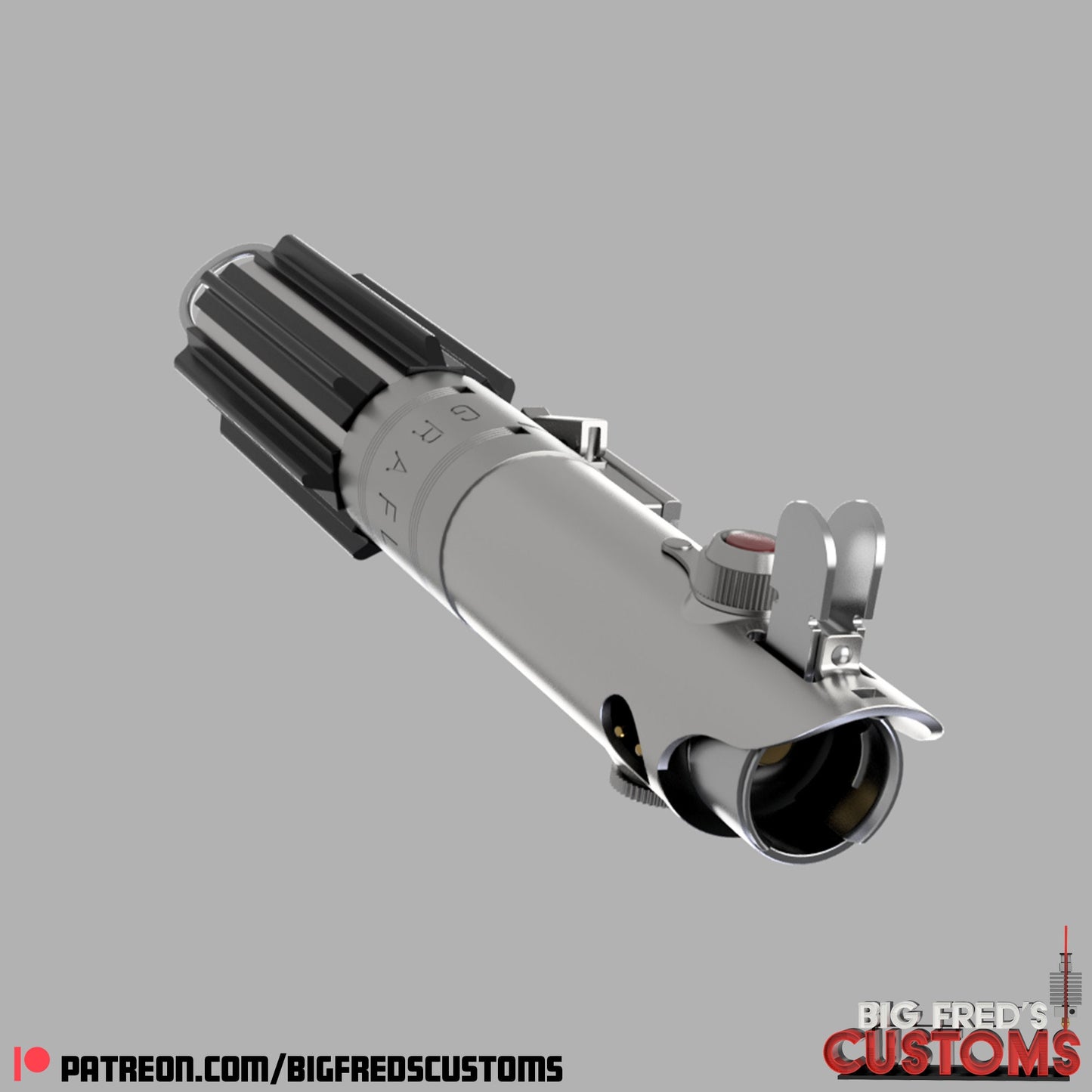 Luke Skywalker ANH Graflex Lightsaber (A New Hope) STL (Download)