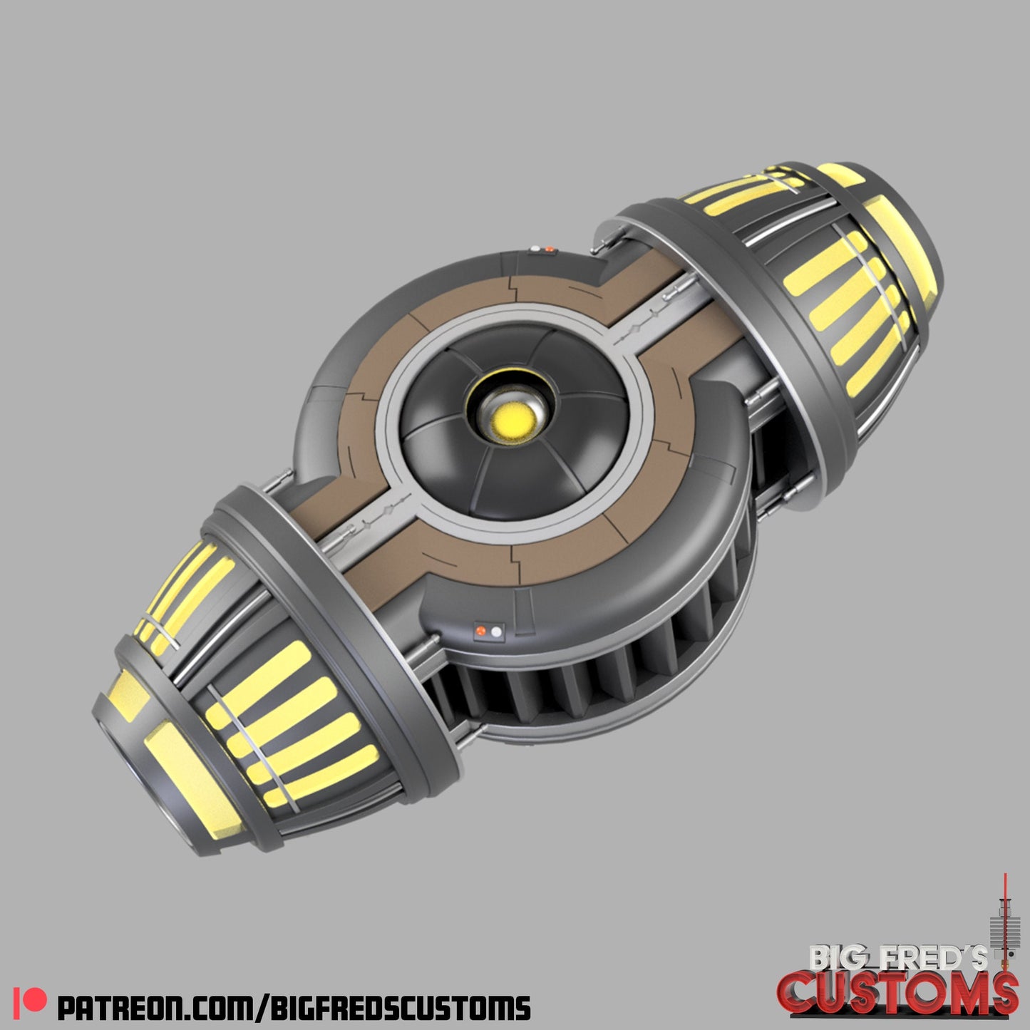 Seismic Charge  (The Mandalorian/ Attack of the Clones/BOBF) Stl (Download)
