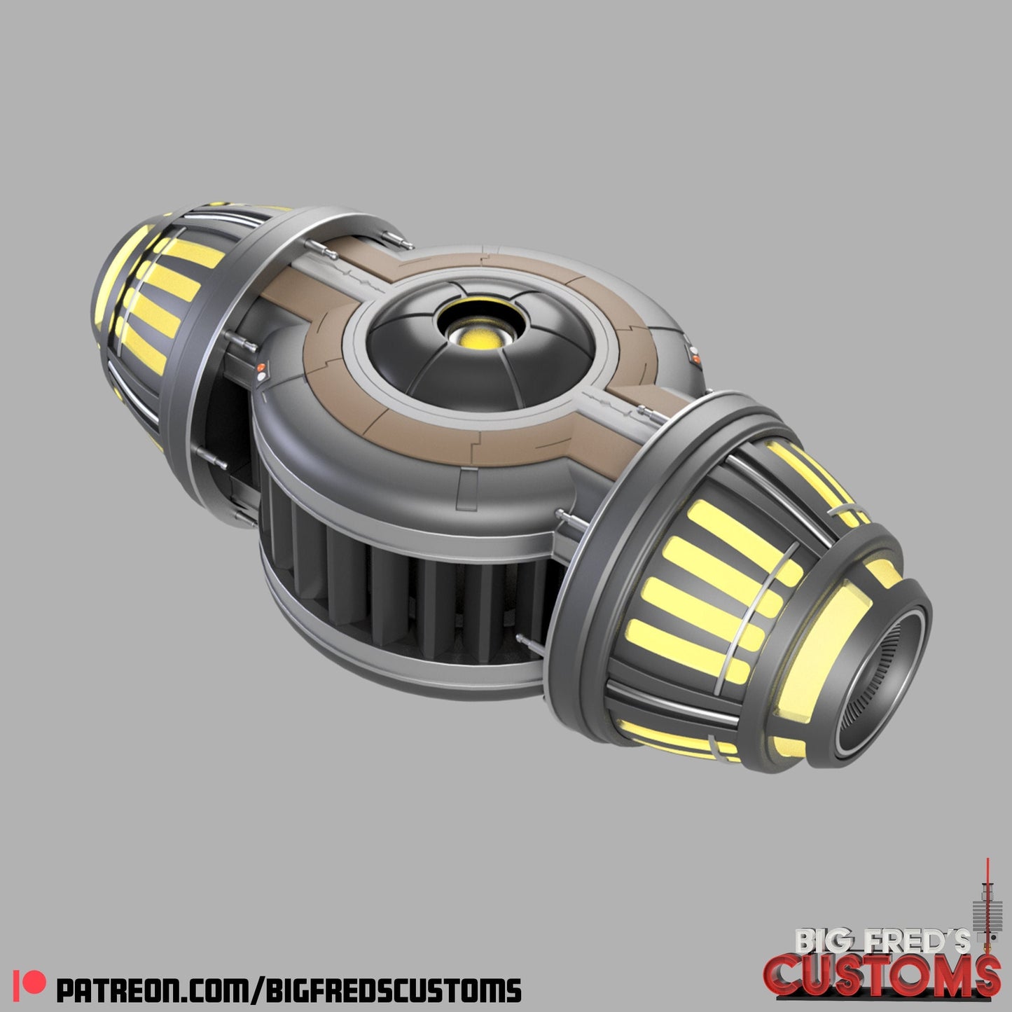 Seismic Charge  (The Mandalorian/ Attack of the Clones/BOBF) Stl (Download)