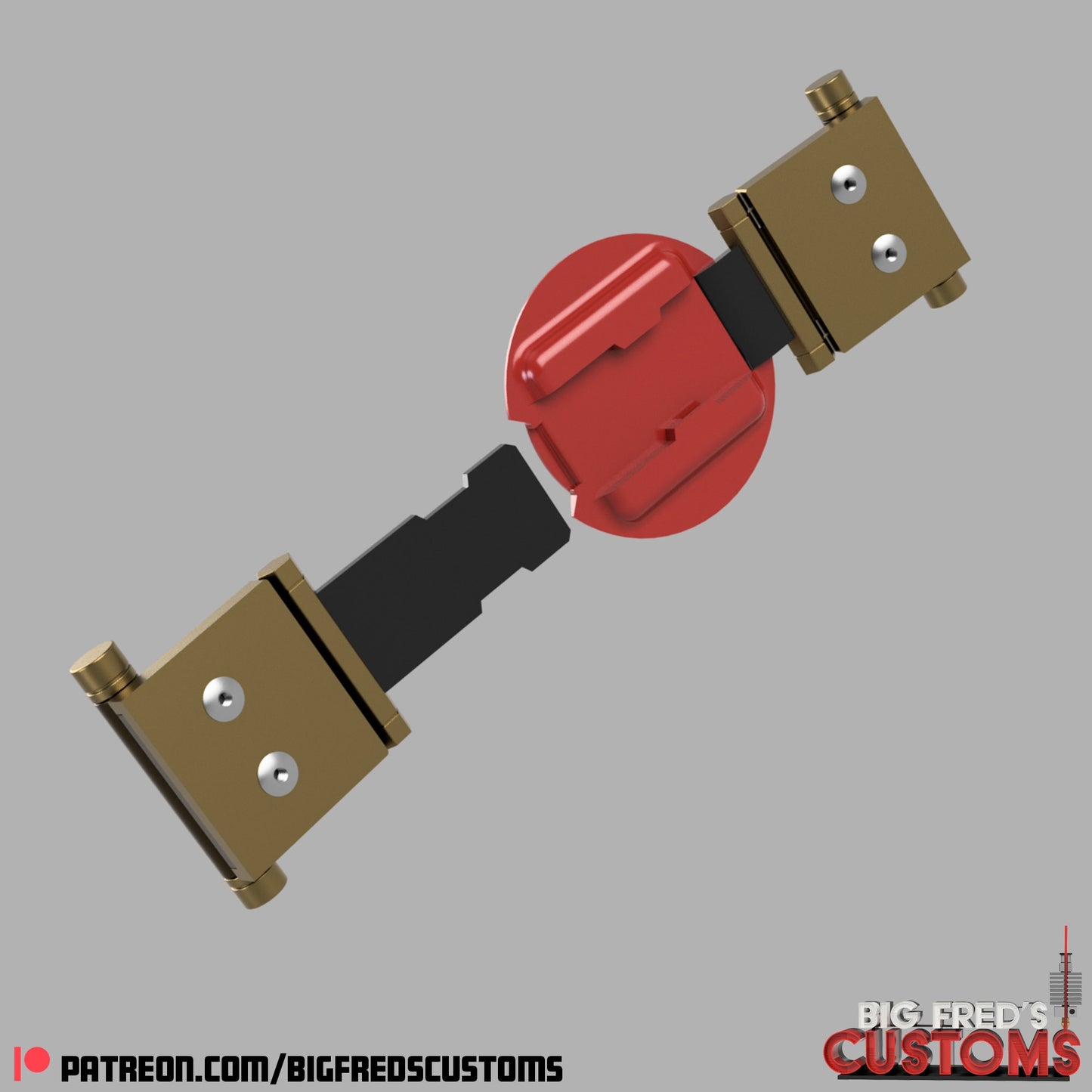 Deadpool Belt Buckle and Leg Pouches (Deadpool and Wolverine) STL (Download)