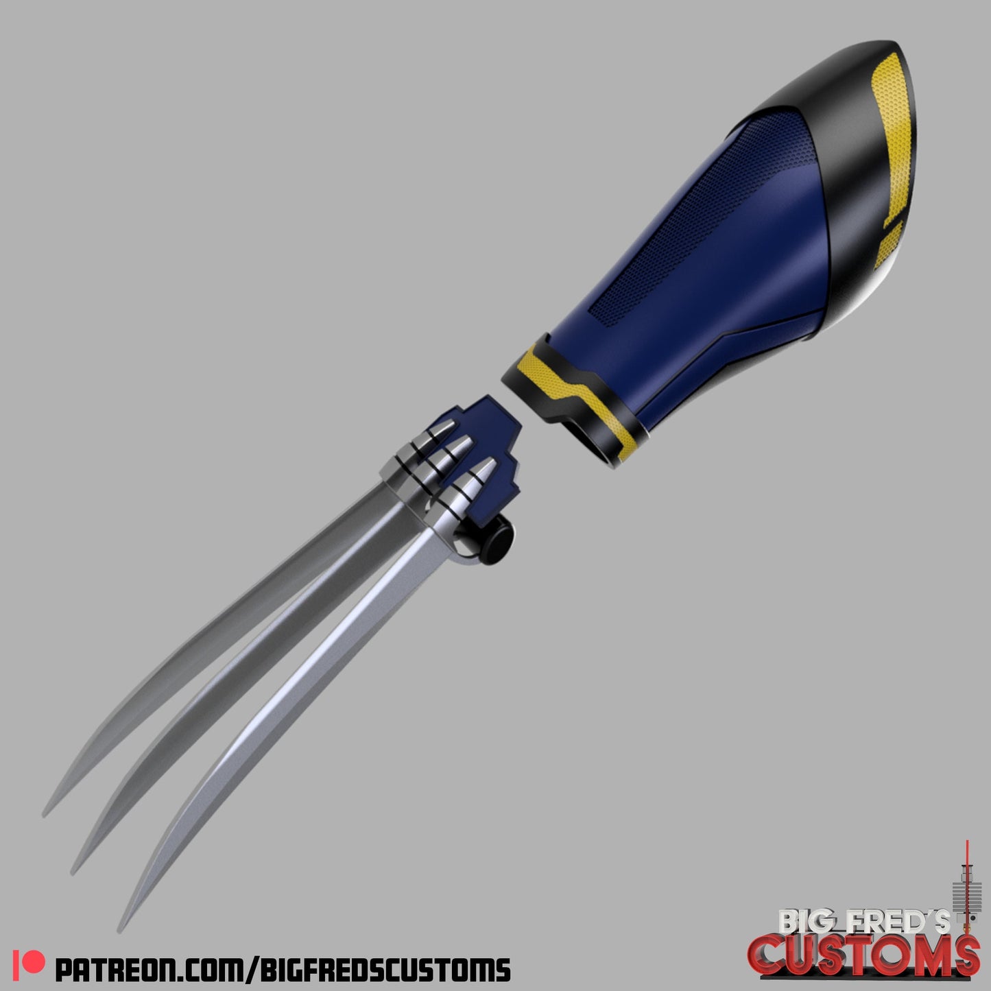 Wolverine Gauntlets and Claws (Deadpool and Wolverine) STL (Download)