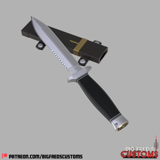 Deadpool Leg Knife (Deadpool 3) STL (Download)