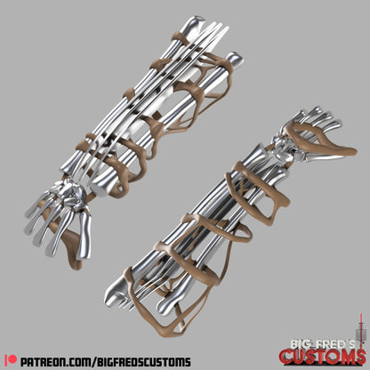 Adamantium Bone Claws (Deadpool and Wolverine) STL (Download)
