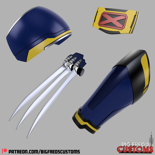 DP3 Wolverine Cosplay Kit STL (Download)