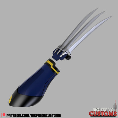 Wolverine Gauntlets and Claws (Deadpool and Wolverine) STL (Download)